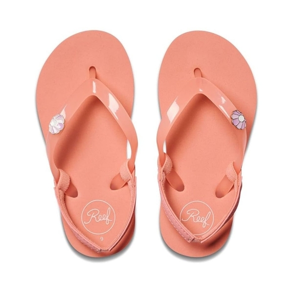 Reef Girls Little Charming Coral Sandal/Flip Flip Toddler Vacation Beach… - Picture 1 of 5